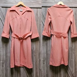 Jonathan Logan, Dead-Stock Vintage 1950's Polyester Shift Dress